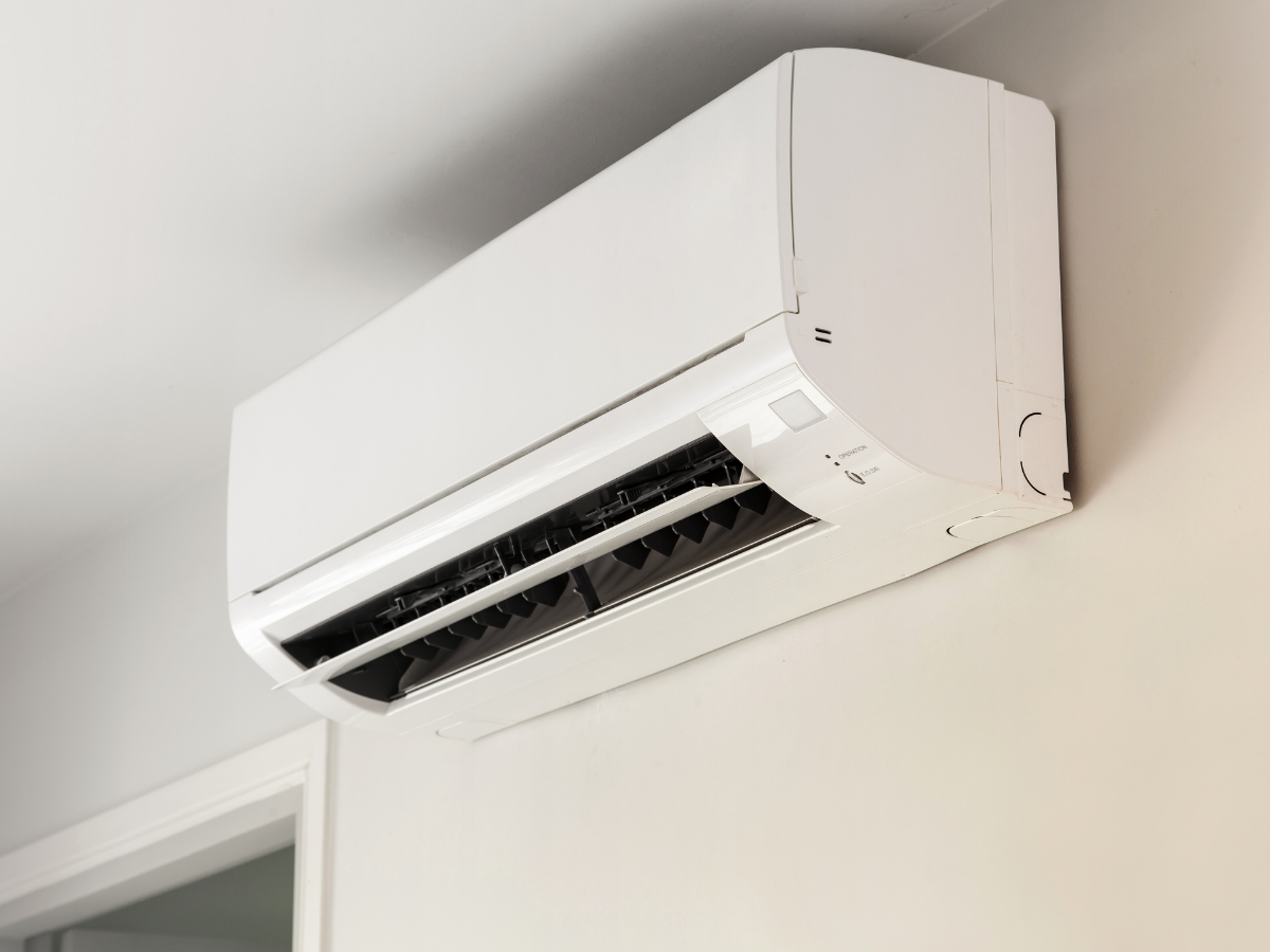 reversed aircon unit