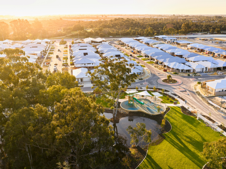 Arial photo of Wildflower Estate